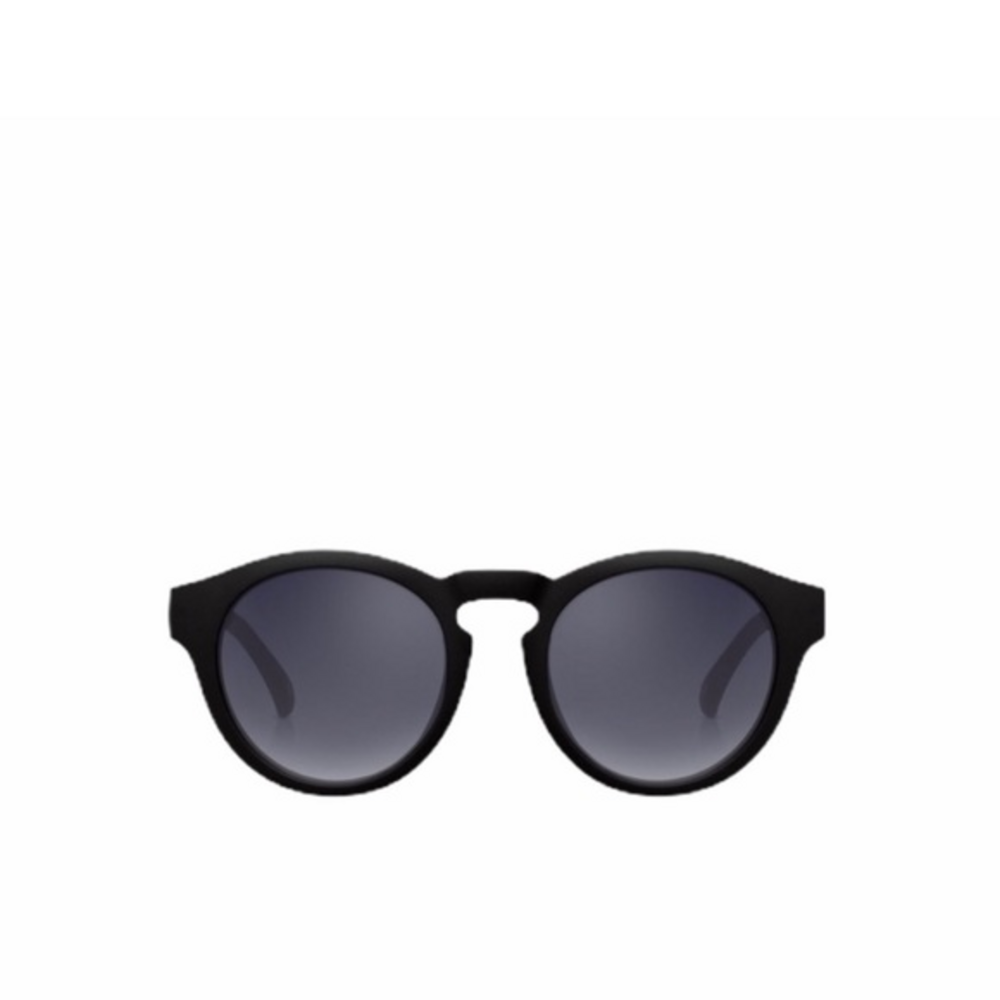 Perverse Omorfia‎ Retro Round Matte Black Sunglasses
